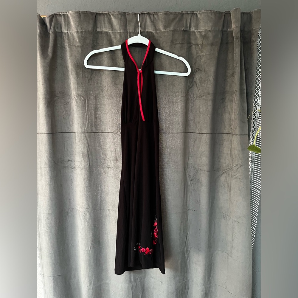 Asian Halter Dress
